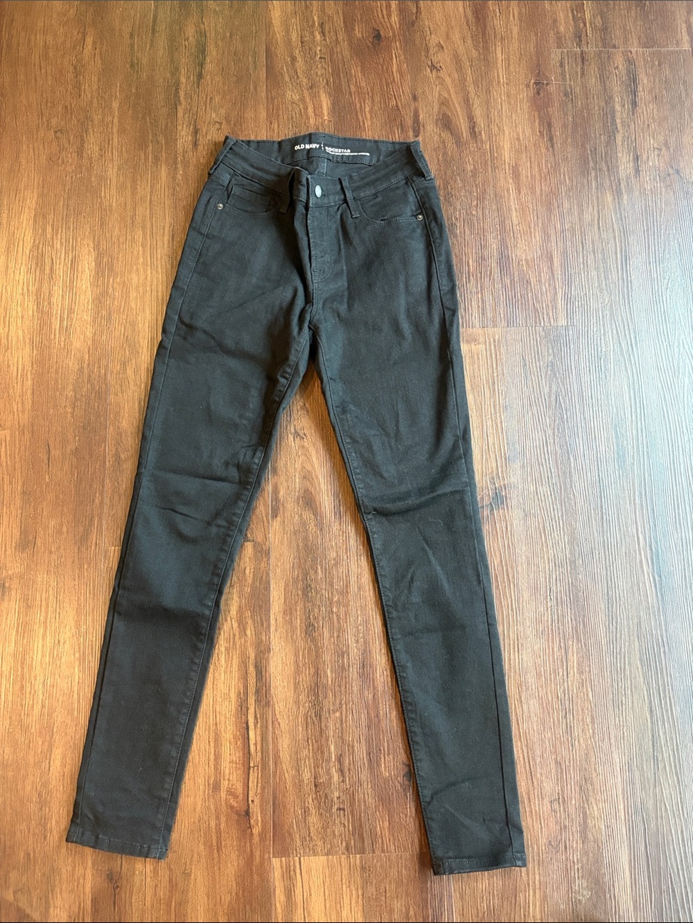 Old Navy Black Rockstar Built-in Sculpt Skinny Jeans
